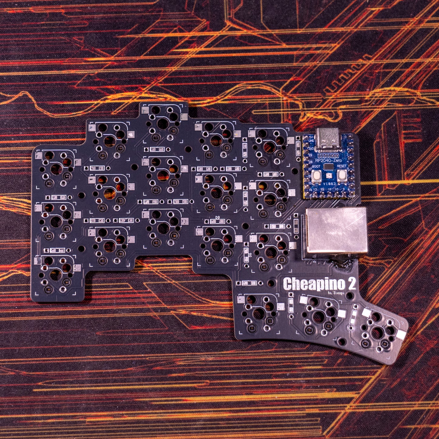 Cheapino V2 - Split Keyboard